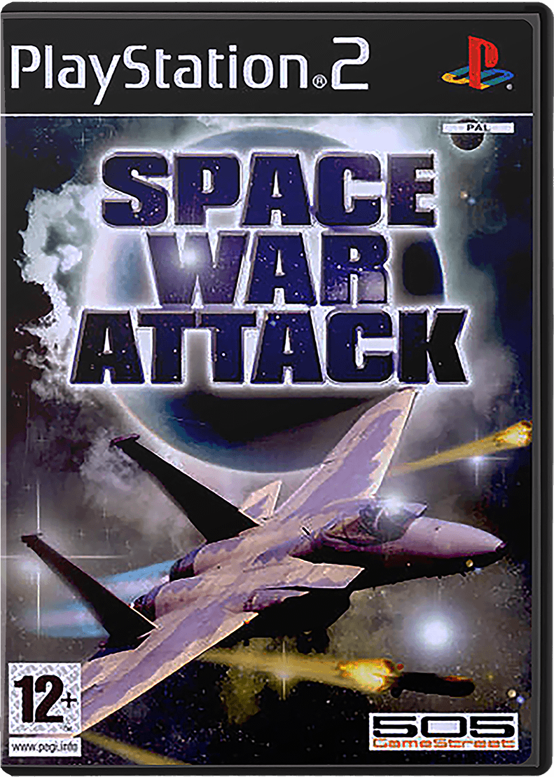 Space War Attack box art for Playstation 2